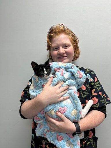 Veterinary Nurse Abigail