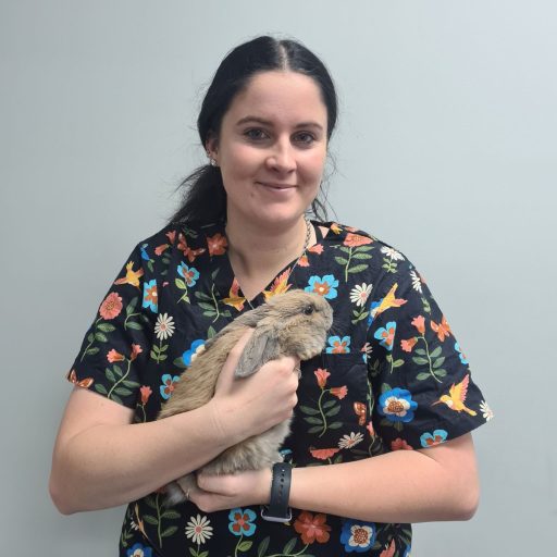 Rachel is one of the friendly vet nurses that will help care for your peet